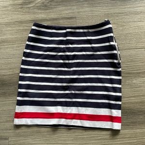 Banana Republic Striped Mini Skirt